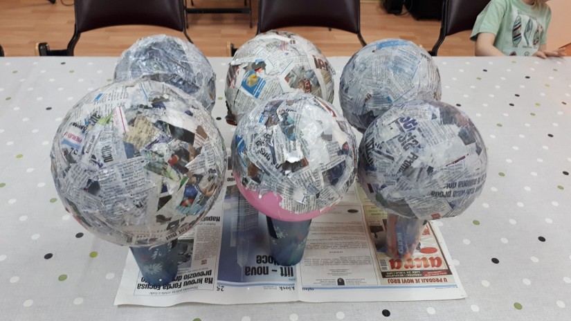 Likovna razgraonica-Papier mâche I dio